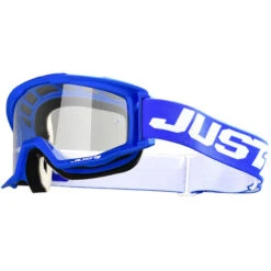 Just1 Vitro Goggles -Motorcycle Helmet Store just1 vitro goggles blue white left 73326.1625401817