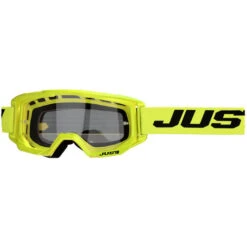 Just1 Vitro Goggles -Motorcycle Helmet Store just1 vitro goggles fluo yellow front 90173.1625401876