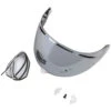 KLIM K1R Face Shield -Motorcycle Helmet Store klim k1r face shield silver mirror 86145.1584036384