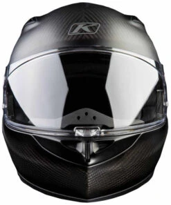 KLIM K1R Karbon Helmet -Motorcycle Helmet Store klim k1r karbon helmet ece raw matte black front 64979.1702685462