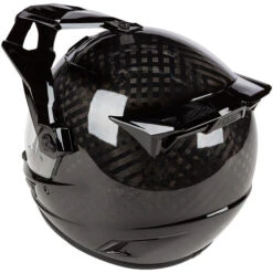 KLIM Krios Karbon Adventure Helmet Solids -Motorcycle Helmet Store klim krios karbon adventure helmet gloss black back left 16349.1584036389
