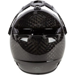 KLIM Krios Karbon Adventure Helmet Solids -Motorcycle Helmet Store klim krios karbon adventure helmet gloss black back 00060.1584036389