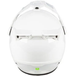 KLIM Krios Pro Helmet Solids -Motorcycle Helmet Store klim krios pro haptik white helmet back 86001.1582617484