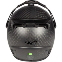KLIM Krios Pro Helmet Solids -Motorcycle Helmet Store klim krios pro helmet matte black back 00832.1689299156
