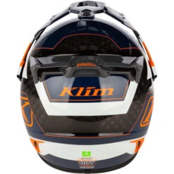 KLIM Krios Pro Rally Helmet 35 KLIM Krios Pro Rally Helmet -Motorcycle Helmet Store klim krios pro rally helmet striking orange back 06284.1689293862