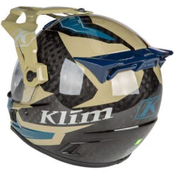 KLIM Krios Pro Ventura Helmet -Motorcycle Helmet Store klim krios pro ventura helmet burnt olive back left 42410.1689298383