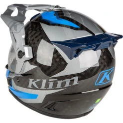 KLIM Krios Pro Ventura Helmet -Motorcycle Helmet Store klim krios pro ventura helmet electric blue back left 42967.1689297420