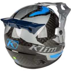 KLIM Krios Pro Ventura Helmet -Motorcycle Helmet Store klim krios pro ventura helmet electric blue back right 69100.1689297424