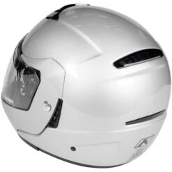 KLIM TK1200 Karbon Helmet Solids -Motorcycle Helmet Store klim tk1200 helmet solid gloss silver back left 59176.1582688011