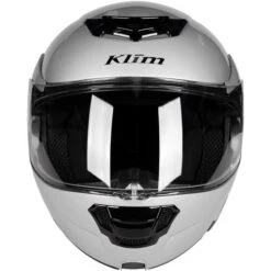 KLIM TK1200 Karbon Helmet Solids -Motorcycle Helmet Store klim tk1200 helmet solid gloss silver front 64587.1582687999