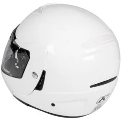KLIM TK1200 Karbon Helmet Solids -Motorcycle Helmet Store klim tk1200 helmet solid gloss white back left 04028.1582688045