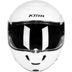 KLIM TK1200 Karbon Helmet Solids -Motorcycle Helmet Store klim tk1200 helmet solid gloss white front 17186.1582688037