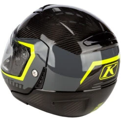 KLIM TK1200 Karbon Stark Helmet -Motorcycle Helmet Store klim tk1200 spark helmet asphalt hi vis back left 34935.1689299375
