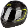 KLIM TK1200 Karbon Stark Helmet -Motorcycle Helmet Store klim tk1200 spark helmet asphalt hi vis front left 77407.1689299358