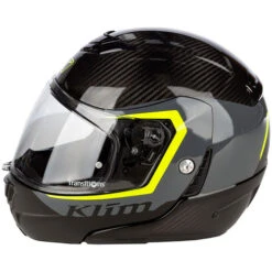 KLIM TK1200 Karbon Stark Helmet -Motorcycle Helmet Store klim tk1200 spark helmet asphalt hi vis left 26564.1689299369