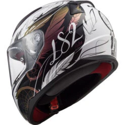 LS2 Rapid Dreamcatcher Helmet -Motorcycle Helmet Store ls 2 rapid dreamcatcher helmet back right 47267.1633132295