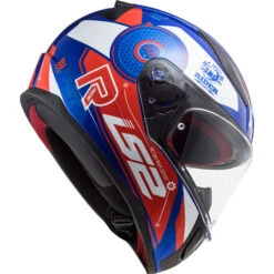 LS2 Rapid Stratus Helmet -Motorcycle Helmet Store ls 2 rapid stratus helmet blue red white right 28794.1633132327