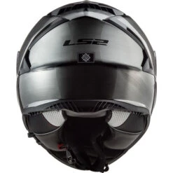 LS2 Assault Helmet Solid 38 LS2 Assault Helmet Solid -Motorcycle Helmet Store ls2 assault helmet solid brushed alloy back 48975.1617065561