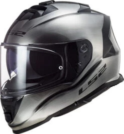 LS2 Assault Helmet Solid 34 LS2 Assault Helmet Solid -Motorcycle Helmet Store ls2 assault helmet solid brushed alloy front 79223.1617065549