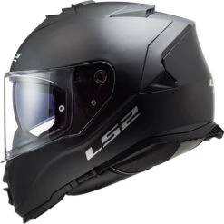 LS2 Assault Helmet Solid 40 LS2 Assault Helmet Solid -Motorcycle Helmet Store ls2 assault helmet solid matte black left 09156.1617065630