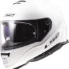 LS2 Assault Helmet Solid -Motorcycle Helmet Store ls2 assault helmet solid white front 61835.1617065392
