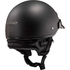 LS2 Bagger Helmet Solid 19 LS2 Bagger Helmet Solid -Motorcycle Helmet Store ls2 bagger helmet solid matte black back right 92324.1633131605