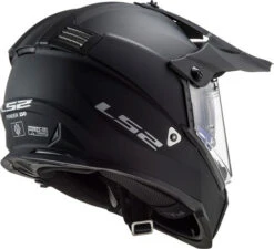 LS2 Blaze Helmet Solid -Motorcycle Helmet Store ls2 blaze helmet solid matte black back right 88140.1633131233