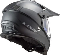 LS2 Blaze Helmet Solid -Motorcycle Helmet Store ls2 blaze helmet solid matte titanium back right 30173.1633131233