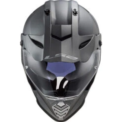 LS2 Blaze Helmet Solid -Motorcycle Helmet Store ls2 blaze helmet solid matte titanium top 80259.1633131233