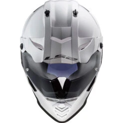 LS2 Blaze Helmet Solid -Motorcycle Helmet Store ls2 blaze helmet solid white top 06455.1633131233