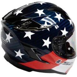 LS2 Challenger Carbon Americarbon Helmet -Motorcycle Helmet Store ls2 challenger carbon americarbon helmet back right 47671.1633131381