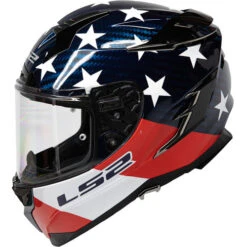 LS2 Challenger Carbon Americarbon Helmet