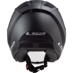 LS2 Copter Helmet Solid 37 LS2 Copter Helmet Solid -Motorcycle Helmet Store ls2 copter helmet solid matte black back 93632.1617196745
