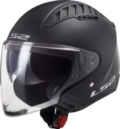 LS2 Copter Helmet Solid 29 LS2 Copter Helmet Solid -Motorcycle Helmet Store ls2 copter helmet solid matte black front left 70336.1617196723