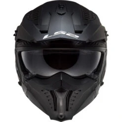 LS2 Drifter Helmet -Motorcycle Helmet Store ls2 drifter helmet solid matte black front 04989.1684816339