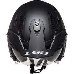 LS2 Drifter Helmet -Motorcycle Helmet Store ls2 drifter helmet solid matte black top 14966.1684816323