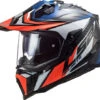 LS2 Explorer Carbon Focus Helmet -Motorcycle Helmet Store ls2 explorer carbon focus helmet blue white red front left 60464.1633132397