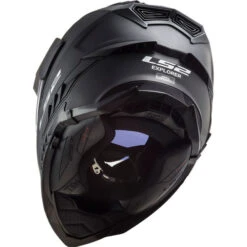 LS2 Explorer Helmet Solid -Motorcycle Helmet Store ls2 explorer helmet solid matte black bottom 21500.1617245985