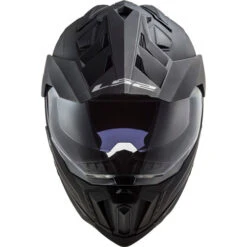 LS2 Explorer Helmet Solid -Motorcycle Helmet Store ls2 explorer helmet solid matte black front 61594.1617245972