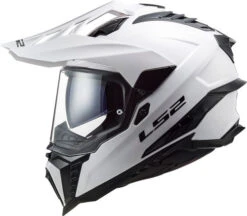 LS2 Explorer Helmet Solid -Motorcycle Helmet Store ls2 explorer helmet solid white left 69625.1617245998
