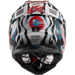 LS2 Gate Beast Youth Helmet -Motorcycle Helmet Store ls2 gate beast youth helmet back 84305.1633131631