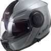 LS2 Horizon Helmet Solid -Motorcycle Helmet Store ls2 horizon helmet solid battleship grey front left 98402.1633132440