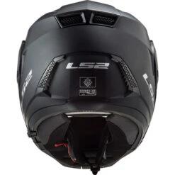 LS2 Horizon Helmet Solid 29 LS2 Horizon Helmet Solid -Motorcycle Helmet Store ls2 horizon helmet solid matte black back 35271.1633132440