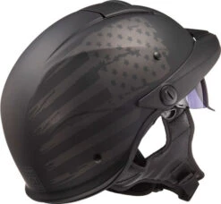 LS2 Rebellion 1812 Helmet -Motorcycle Helmet Store ls2 rebellion 1812 helmet back side 69253.1617236246