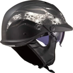 LS2 Rebellion Bones Helmet 12 LS2 Rebellion Bones Helmet -Motorcycle Helmet Store ls2 rebellion bones helmet back right 98346.1617236415