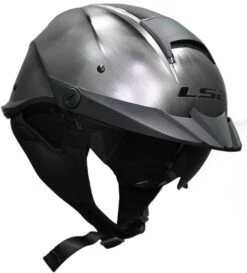 LS2 Rebellion Helmet Solid -Motorcycle Helmet Store ls2 rebellion helmet solid brushed alloy right 09300.1617236109