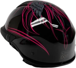 LS2 Rebellion Wheels N Wings Helmet -Motorcycle Helmet Store ls2 rebellion wheels and wings helmet back left 65513.1617236718