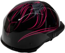 LS2 Rebellion Wheels N Wings Helmet -Motorcycle Helmet Store ls2 rebellion wheels and wings helmet back right 74439.1617236723