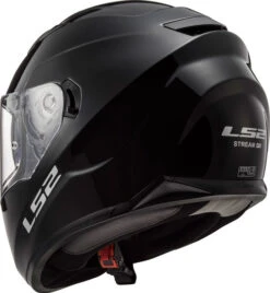 LS2 Stream Helmet Solid 23 LS2 Stream Helmet Solid -Motorcycle Helmet Store ls2 stream helmet solid gloss black back left 81028.1616893127