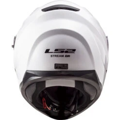 LS2 Stream Helmet Solid 32 LS2 Stream Helmet Solid -Motorcycle Helmet Store ls2 stream helmet solid white back 39785.1616893167
